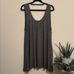 Hourglass Lilly Charcoal Tank Top/Tunic